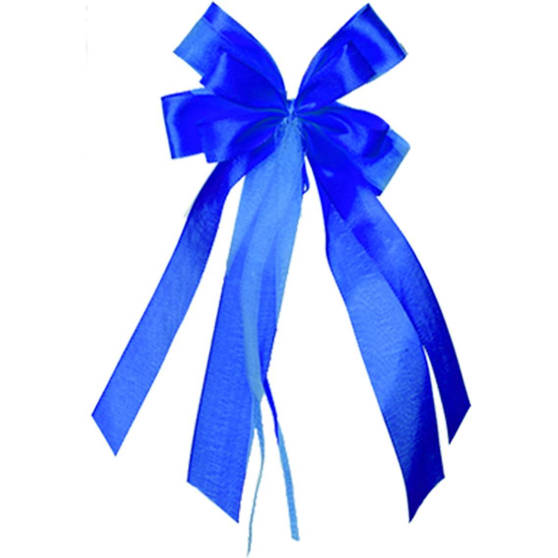 Nestler, Geschenkverpackung, Tradition in Emotion Geschenk-Schleifen mattiert blau (Geschenkband)