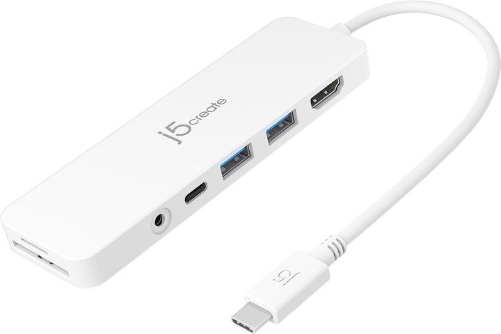 j5Create JCD373-N (USB-C, 7 Ports)