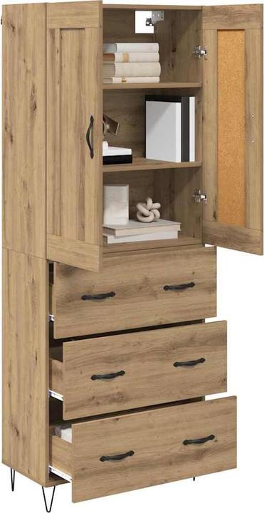 Image du produit vidaXL Sideboard-Aufbewahrung (69.50 x 34 x 180 cm)