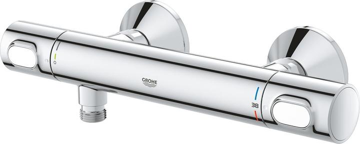 Produktbild Grohe Badewannenarmatur mit Thermostat Precision Flow chrom 34798000