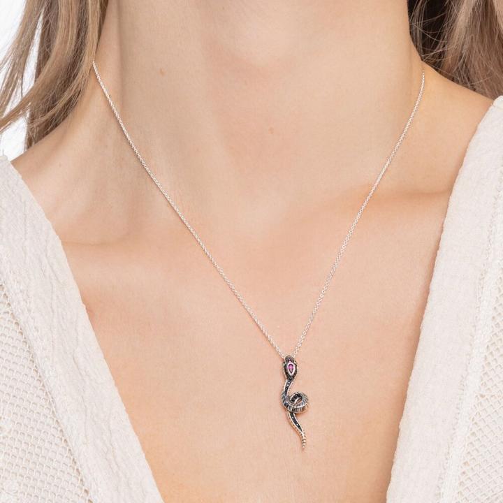 Produktbild Thomas Sabo Halskette Schlange Silber (Silber 925, 45 cm)