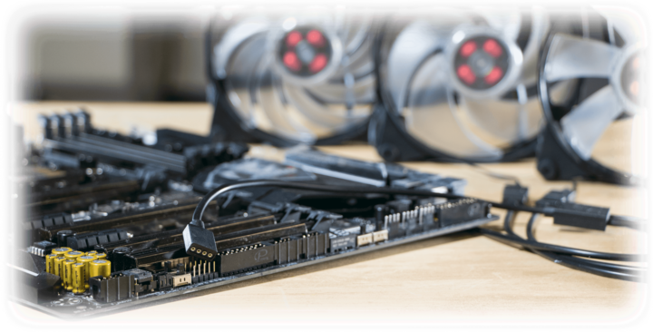 Actual product image Cooler Master RGB splitter cable