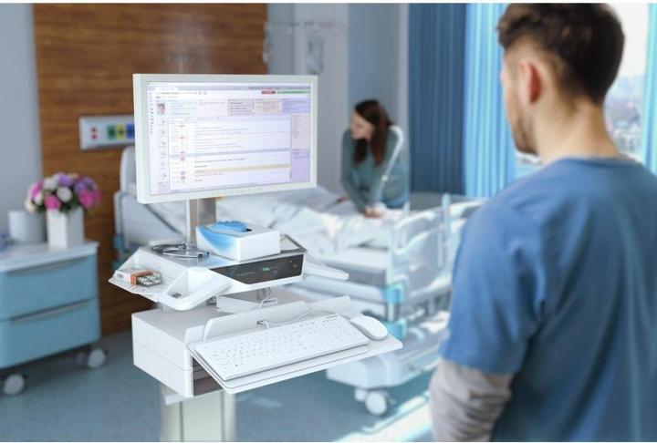 Actual product image CHERRY ACTIVE KEY MTA AK-C8112 Corded DE-Layout white (DE, Cable)