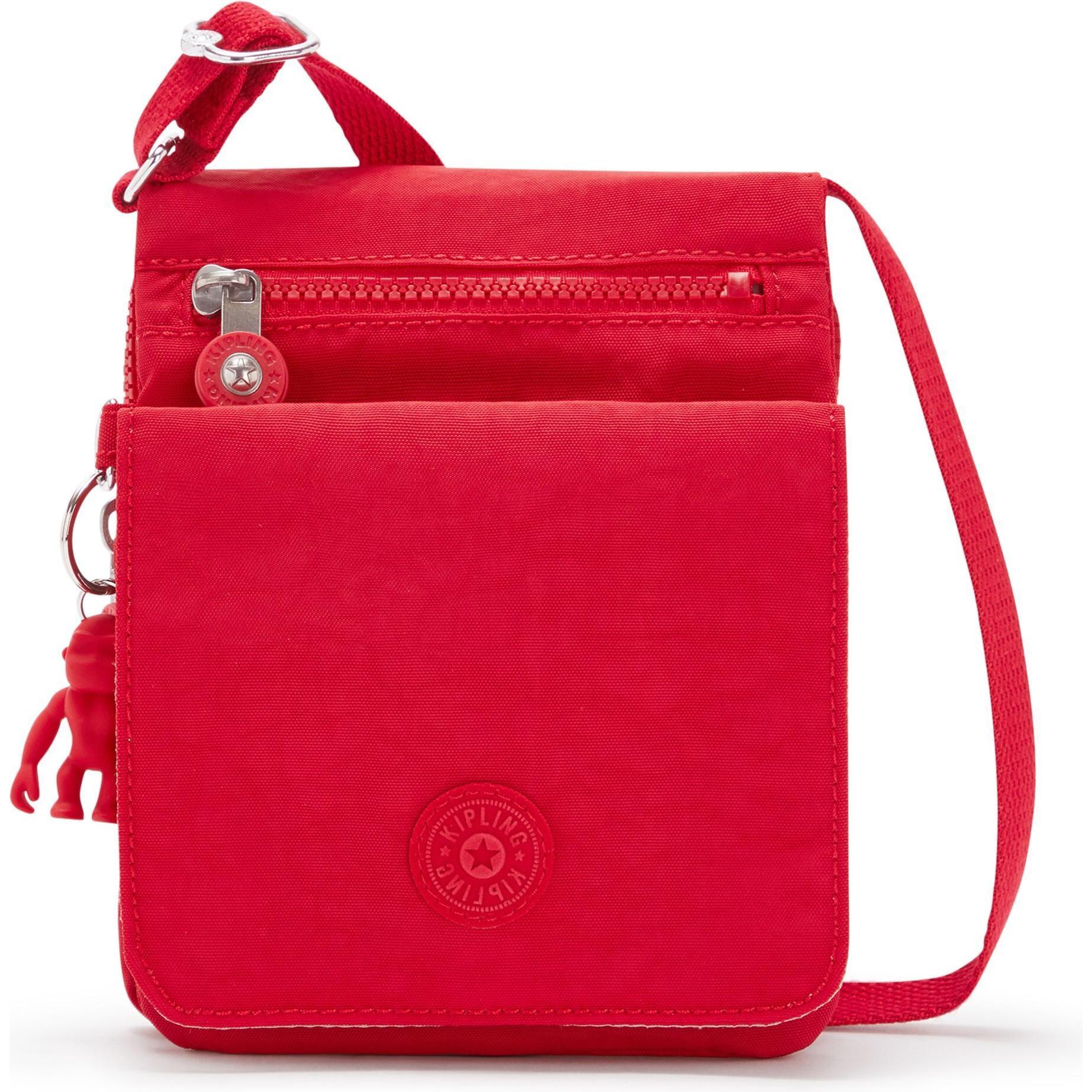 Kipling, Handtasche, Basic New Eldorado Umhängetasche 15 cm, Rot