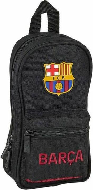 FC Barcelona Rucksack mit Federtaschen F.C. Barcelona Schwarz (33 Stücke)