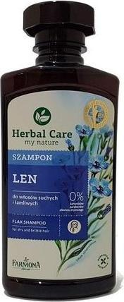 Produktbild Farmona Herbal Care My Nature Flax Shampoo 330ml (330 ml, Flüssiges Shampoo)