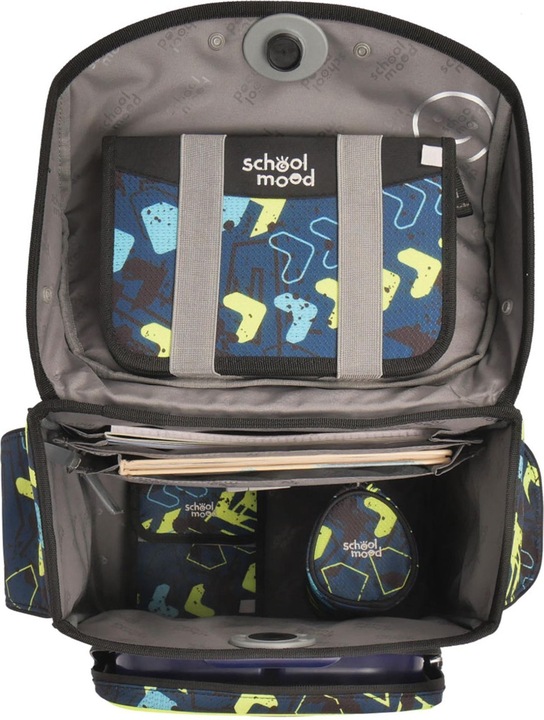 Immagine prodotto School-Mood Set di zaini per la scuola Timeless Pro da 7 pezzi (23.50 l)