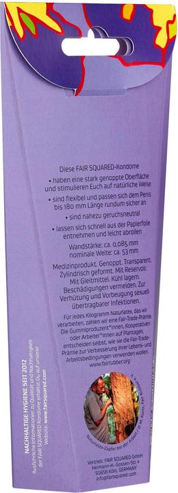Actual product image Fair Squared Intense (10 pcs.)