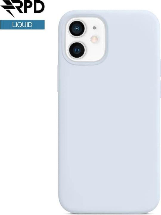Image du produit RPD iPhone 12 / 12 Pro - Silicone Case Cloud Blue (hellblau), Liquid (Magsafe-Version) (Apple iPhone 12, Apple iPhone 12 Pro)