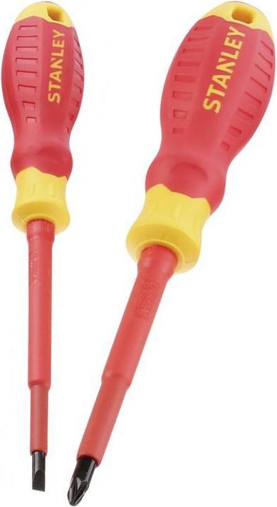 Produktbild Stanley FatMax® VDE Isolierter Schraubendreher-Set, 2-teilig (Schlitz)