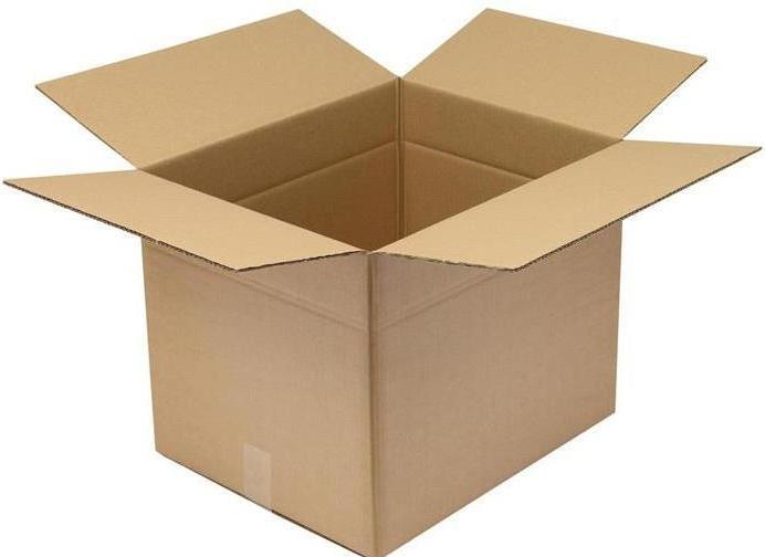 Actual product image Transpak Folding carton 2-wall dimensions 500x400x400mm quality 2.30BC brown brown (20 pcs.)