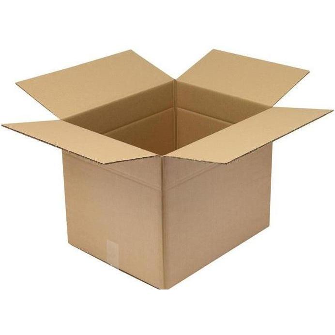 Transpak, Cartone + Scatola di spedizione, Cartone pieghevole a 2 pareti dimensioni 500x400x400mm qualità 2.30BC marrone marrone (20x)