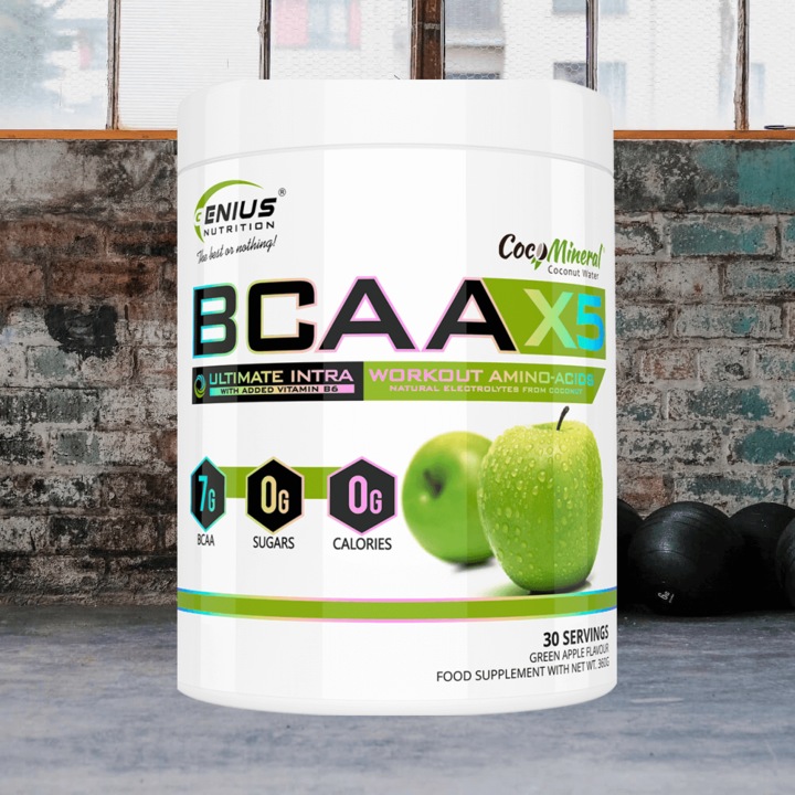 Produktbild Genius Nutrition BCAA-X5 (Green Apple, 1 Stk., 460 g)
