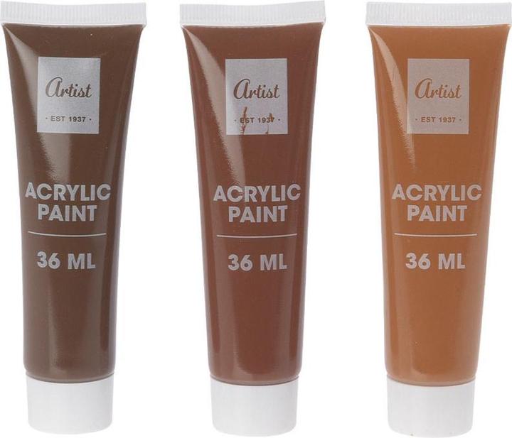 Actual product image Acrylic paint (Multicolor, 576 ml)