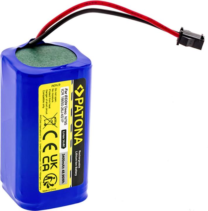 Image du produit Patona Batterie Ecovacs Deebot N79S