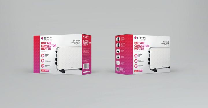 Produktbild ECG Heater TK 2070 White (2000 W)