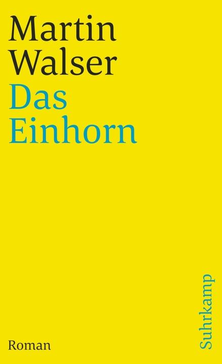 Image du produit Das Einhorn (Allemand, Martin Walser, 1998)