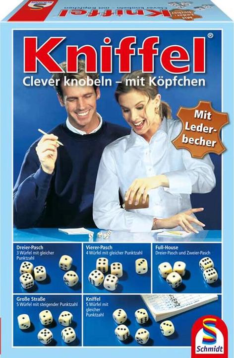 Produktbild Schmidt Spiele Kniffel mit Lederwürfelbecher (Deutsch)