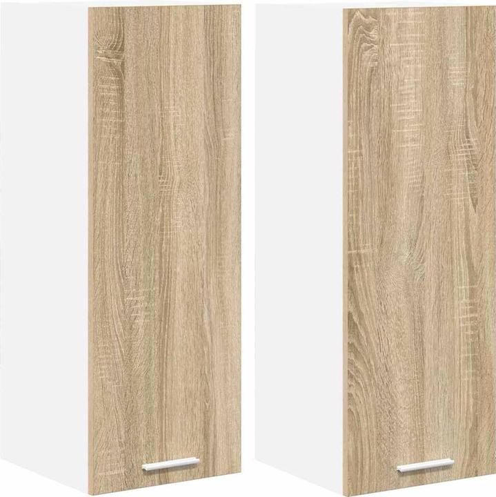 Sonoma-Eiche und Weiss