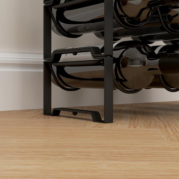 Image du produit Homcom Casier à vin (42,5 x 16,5 x 41 cm, 16 Fl.)