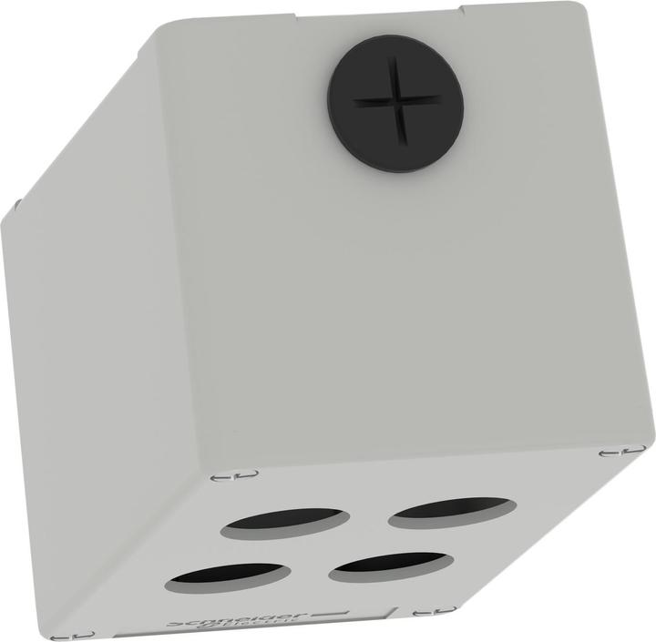Produktbild Schneider Electric XAPD2504 Leergehäuse XAP Metall grau für 4x22mm - CSA (Gehäuse)