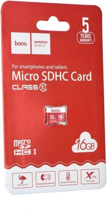 Actual product image Hoco Memory cards memory card microSD 16GB class 10 (16 GB, microSDHC, U1)