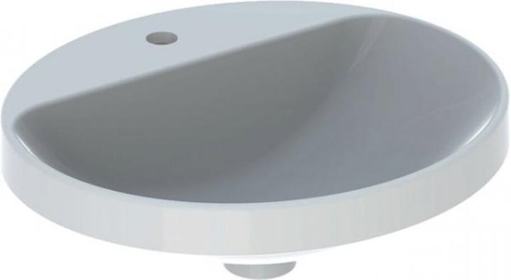 Immagine prodotto Geberit Lavabo da incasso ovale Keramag VariForm, 500x450 mm, con foro per rubinetto, senza troppopieno (444 mm, 500 mm)