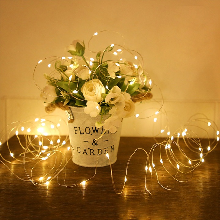 Immagine prodotto Casativo Set di 2 luci fiabesche in filo di rame (0.19 m)