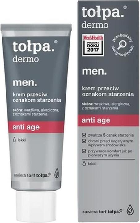 Actual product image Tolpa Dermo Men 40+ (40 ml, Day cream)