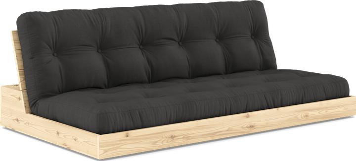 101 Clear Lacquered Pine / 734 Dark Grey