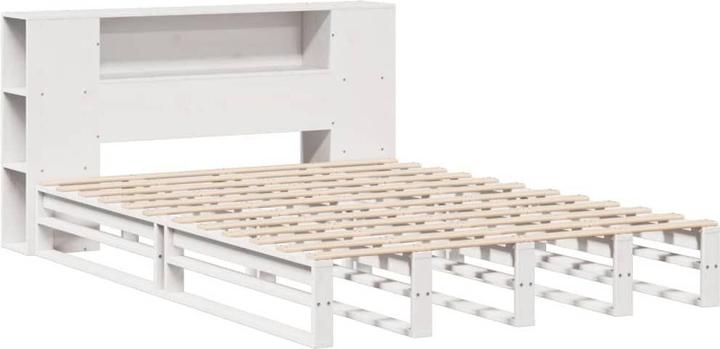 Image du produit vidaXL Bett mit Regal (135 x 190 cm)