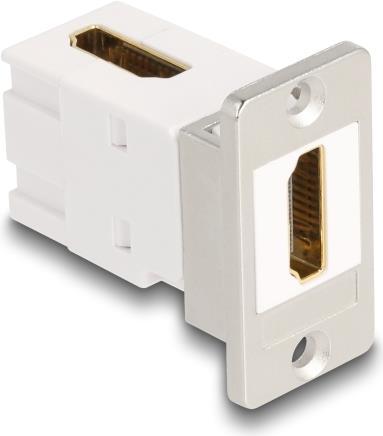 Produktbild Delock Panel Mount Keystone Modul HDMI Buchse zu Buchse 90° (HDMI, 3.67 cm)