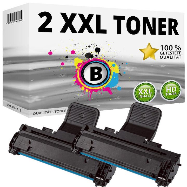 Immagine prodotto Druckfuxx 2x Toner MLT-D1082S für Samsung ML-1640 ML-1641 ML-1645 ML-2240 ML-224