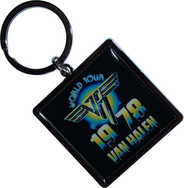 Actual product image Van Halen World Tour '78 Keyring