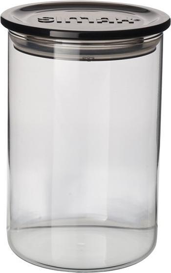 Smoke storage jar with plastic lid0.9 litre (0.90 l)