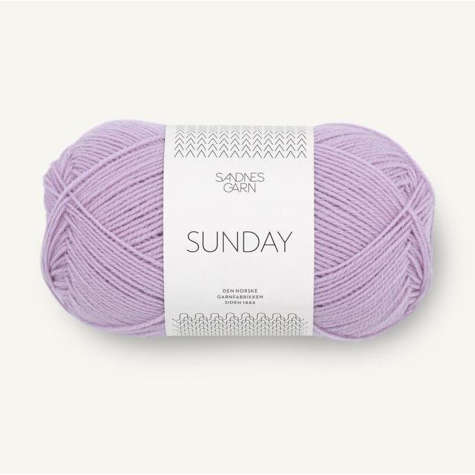 Thumbnail - Sandnes Garn col. 5023 lilac ca. 235 m 50 g, Garn + Wolle, Violett