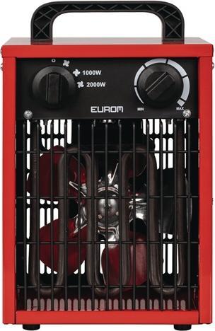Produktbild Eurom Elektrischer Lufterhitzer EK2000 2kW, rot (2000 W)