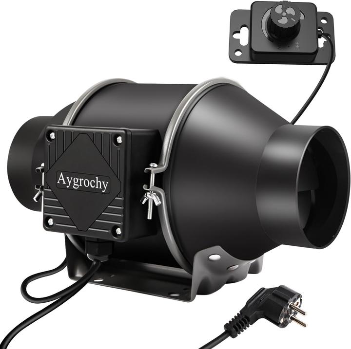 Actual product image Aygrochy 100mm con controlador de velocidad
