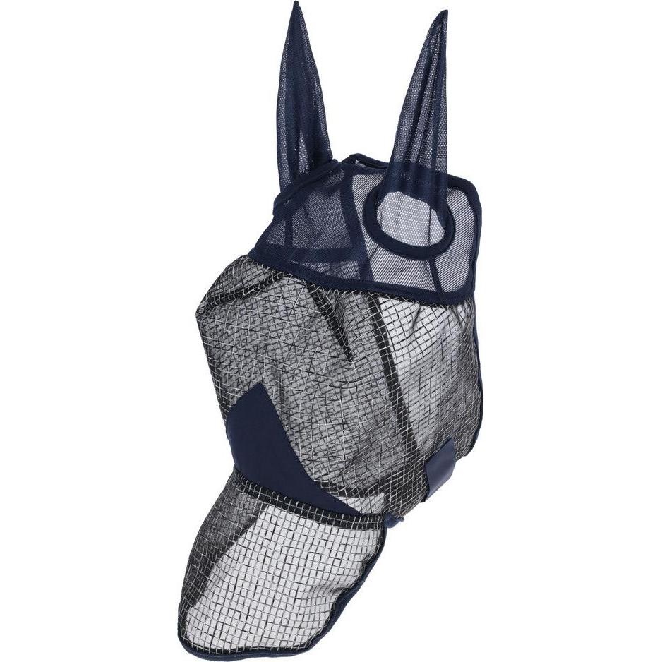 Kerbl Fliegenmaske mit Ohren-und UV-Schutz, navy, Pony, Nüsternschutz (58104757)