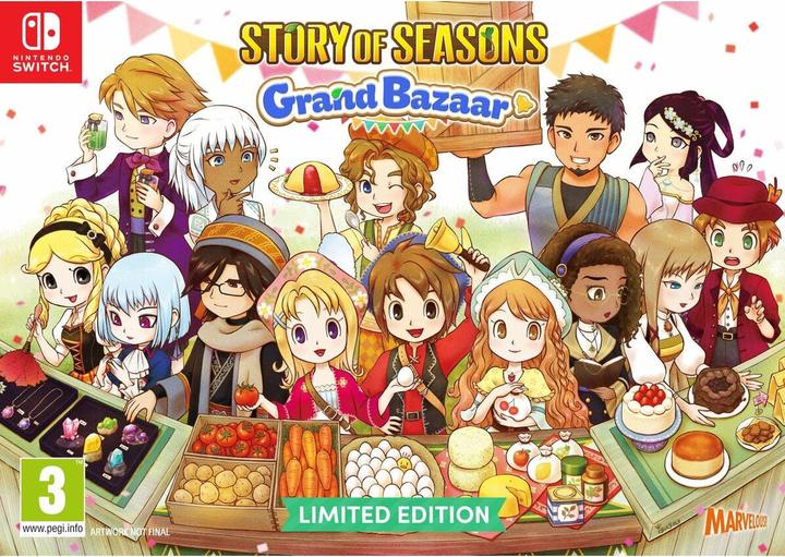 Actual product image Marvelous Story of Seasons: Grand Bazaar (Limited Edition) (Switch, EN)
