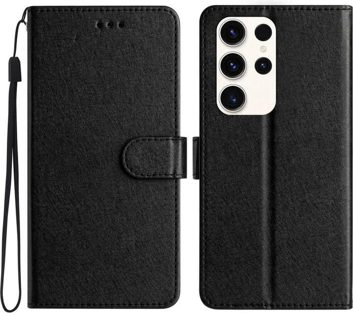 Image du produit Cover-Discount Silk Texture Etui étui noir (Samsung Galaxy S24 Ultra)