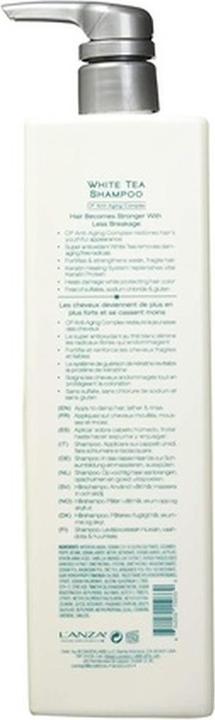 Image du produit L'Anza Healing Strength - Shampooing au thé blanc (1000 ml, Shampoing liquide)