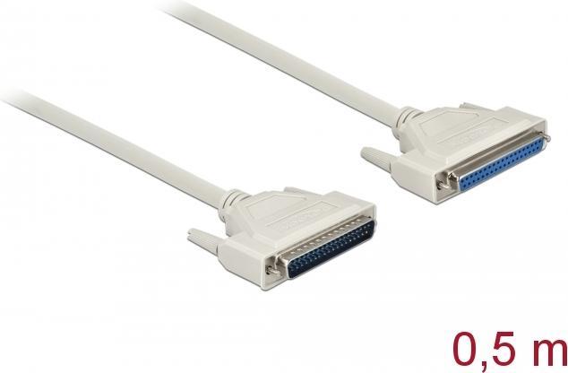 Produktbild Delock Serielles Kabel D-Sub 37 Stecker zu Buchse 0,5 m (0.50 m, VGA)