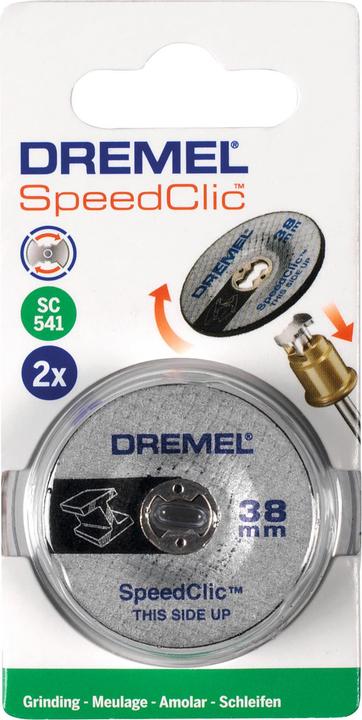 Produktbild Dremel EZ SpeedClic Schleifscheibe Ø 38,0 mm (2 Stück)