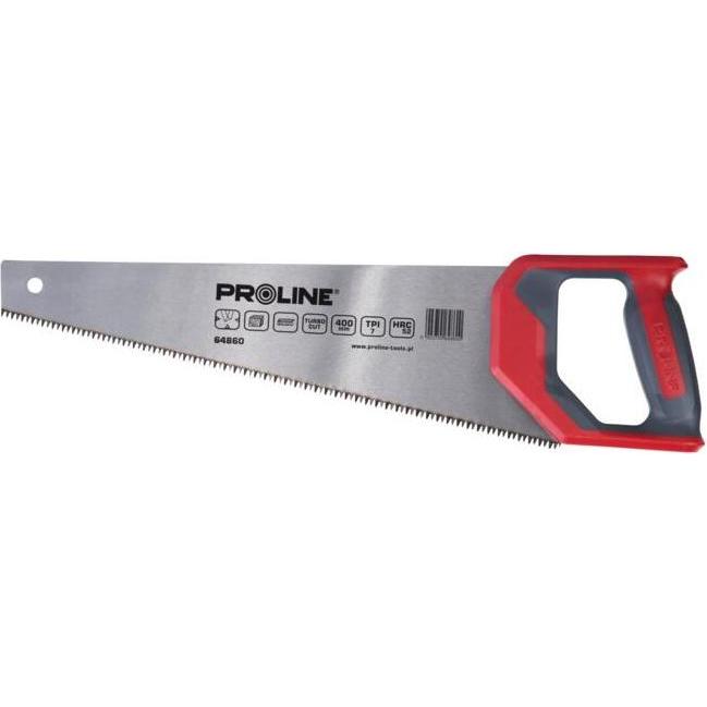 Proline, Handsäge, Pro-Line Sägesäge, 400 mm, aggressiver, gehärteter Zahn, 7/Zoll, 64860