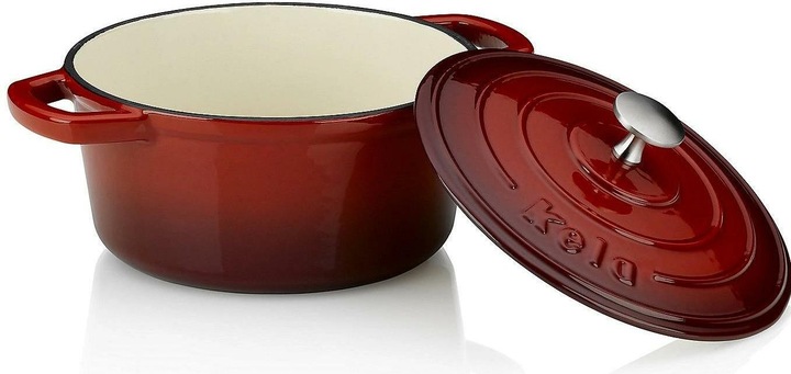 Actual product image Kela Calido (21 cm, Casserole + Stewpot, Cast iron)