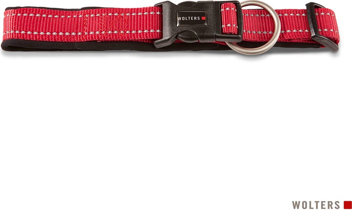 Produktbild Wolters Soft & Safe Halsband Gr.0 25-28 cm x 1,0 cm cayenne/schwarz (0, Hund)
