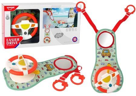 Produktbild Lean Toys Baby-Auto-Spielzeug-Lenkrad