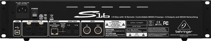 Productafbeelding Behringer Digitale slang S16