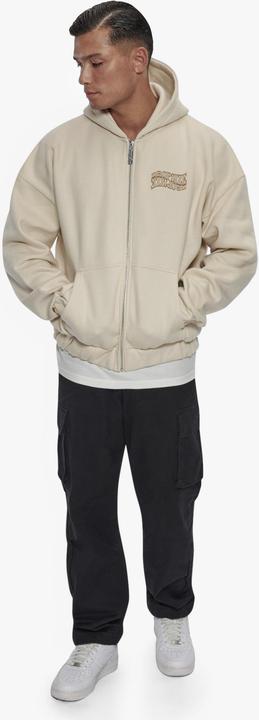 Image du produit Dropsize Sweat à capuche zippé Heavy Oversize Mirrored Logo - 124653 (M)